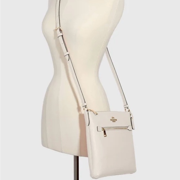 Coach Women's Crossbody Bag - White - Picture 12 of 12